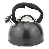 TEEKESSEL MICHELINO  - Schwarz, Basics, Metall (20/23/20cm)