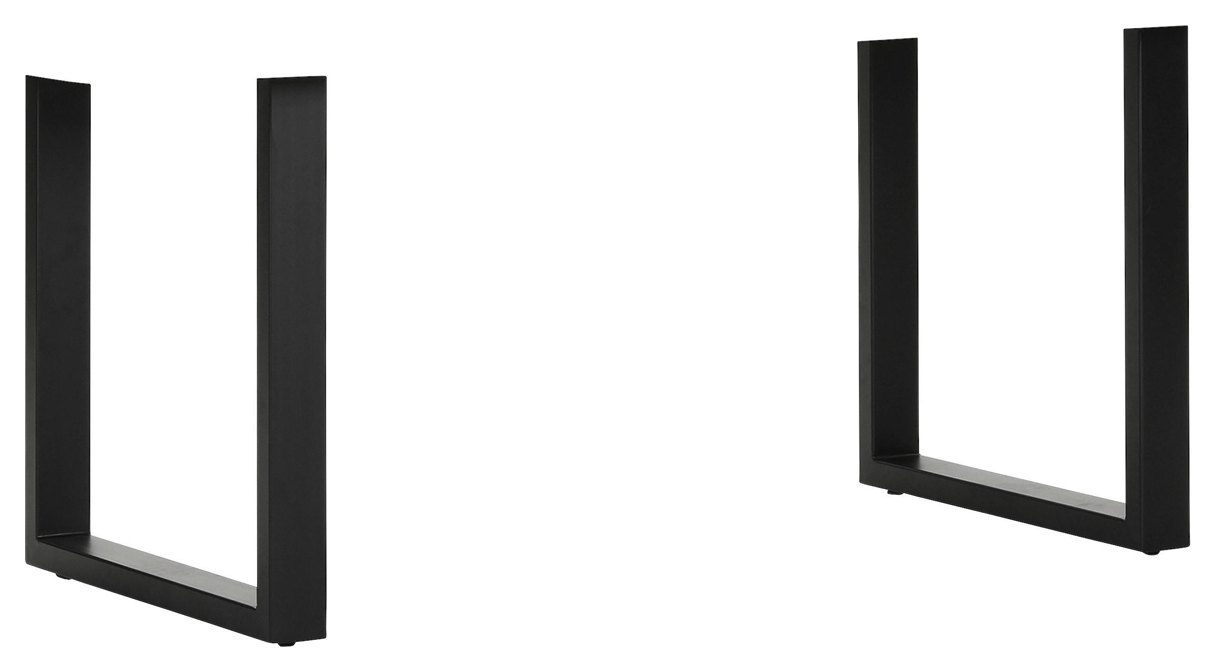 TISCHGESTELL Schwarz   - Schwarz, Design, Metall (70/8/73cm) - Landscape