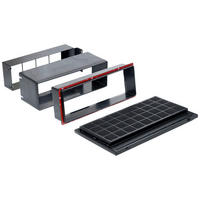 KOHLEFILTER USK800  - Grau, Basics, Kunststoff (22/5/22cm) - Oranier