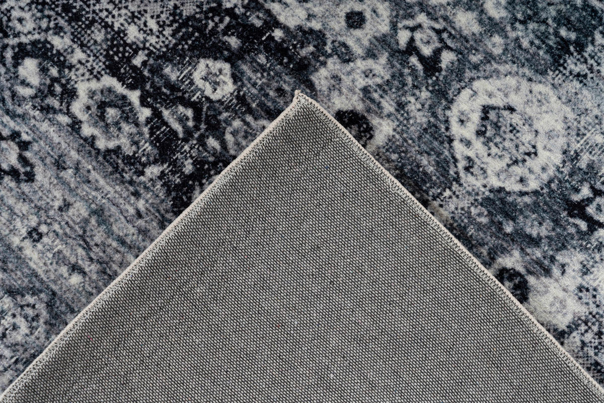 VINTAGE-TEPPICH 80/150 cm Ilian 500 Grau  - Grau, KONVENTIONELL, Textil (80/150cm)