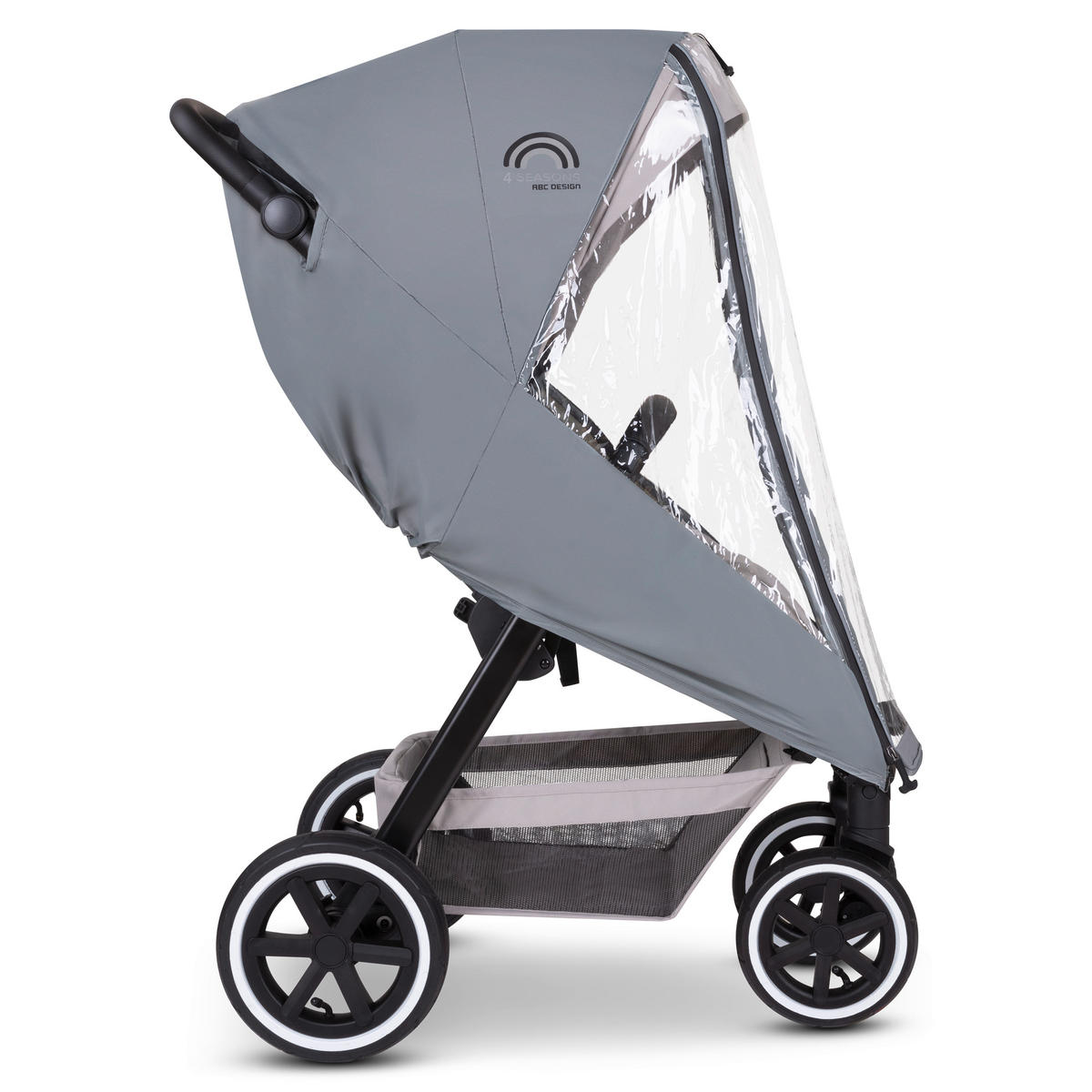 REGENVERDECK 4 Seasons  - Transparent/Grau, Basics, Kunststoff (20/26/5cm) - ABC Design
