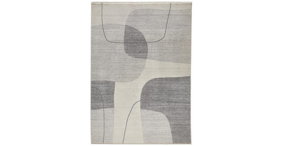 WEBTEPPICH 133/200 cm Columbus  - Grau, Design, Textil (133/200cm) - Novel