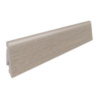 SOCKELLEISTE Holzwerkstoff in Eiche grau  2200/1,9/5,8 cm  - Eiche grau, Basics, Holzwerkstoff (2200/1,9/5,8cm) - Living by HARO