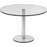 ESSTISCH in Metall, Glas 110/74 cm - Klar, Design, Glas/Metall (110/74cm) - Bacher ESSTISCH in Metall, Glas 110/74 cm - Klar, Design, Glas/Metall (110/74cm) - Bacher