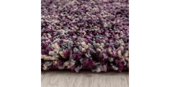 HOCHFLORTEPPICH 60/110 cm Enjoy  - Lila, KONVENTIONELL, Textil (60/110cm) - Novel