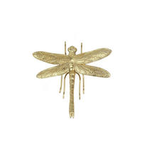 DEKOLIBELLE - Goldfarben, Trend, Kunststoff/Metall (17/17/5,5cm) - Ambia Home