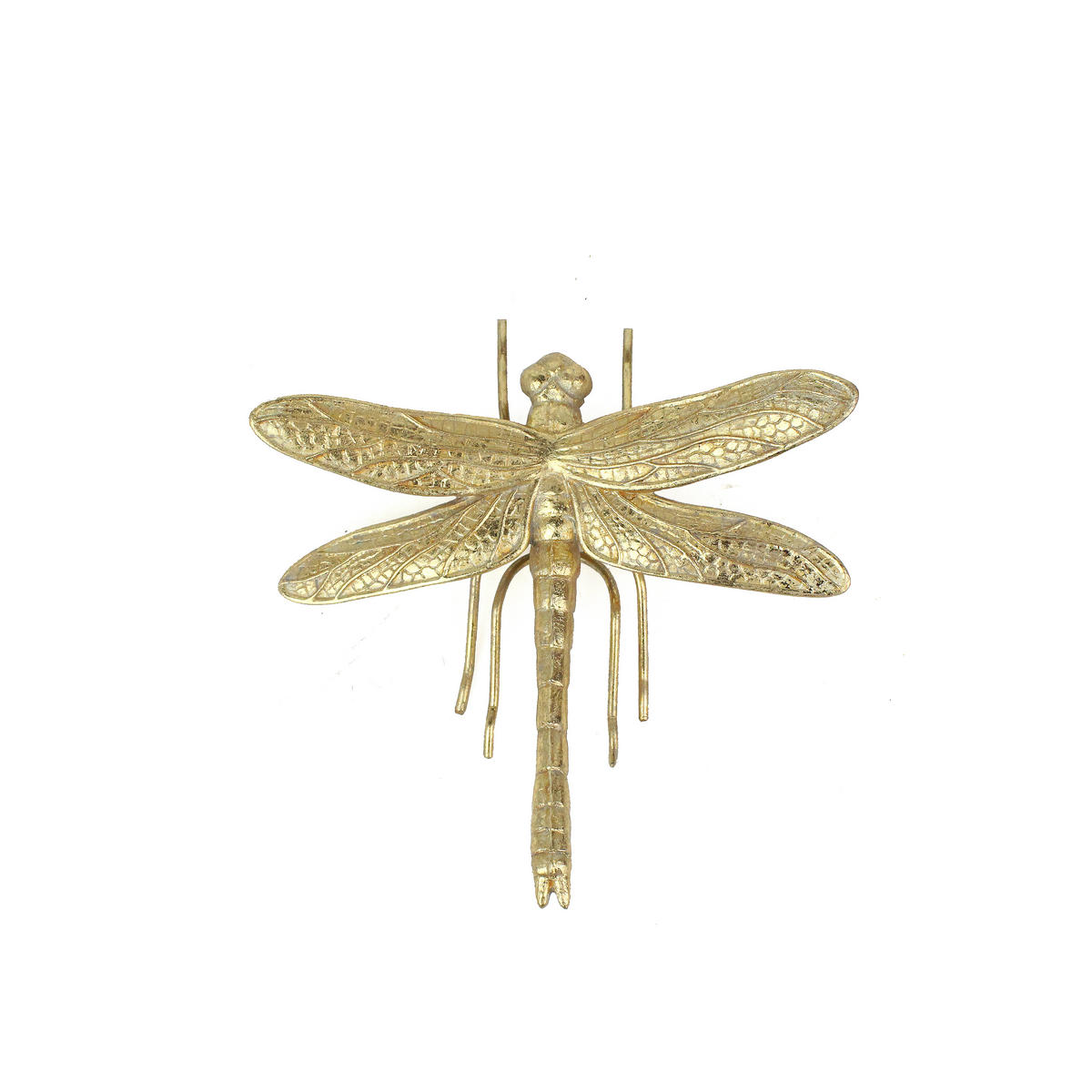 DEKOLIBELLE - Goldfarben, Trend, Kunststoff/Metall (17/17/5,5cm) - Ambia Home