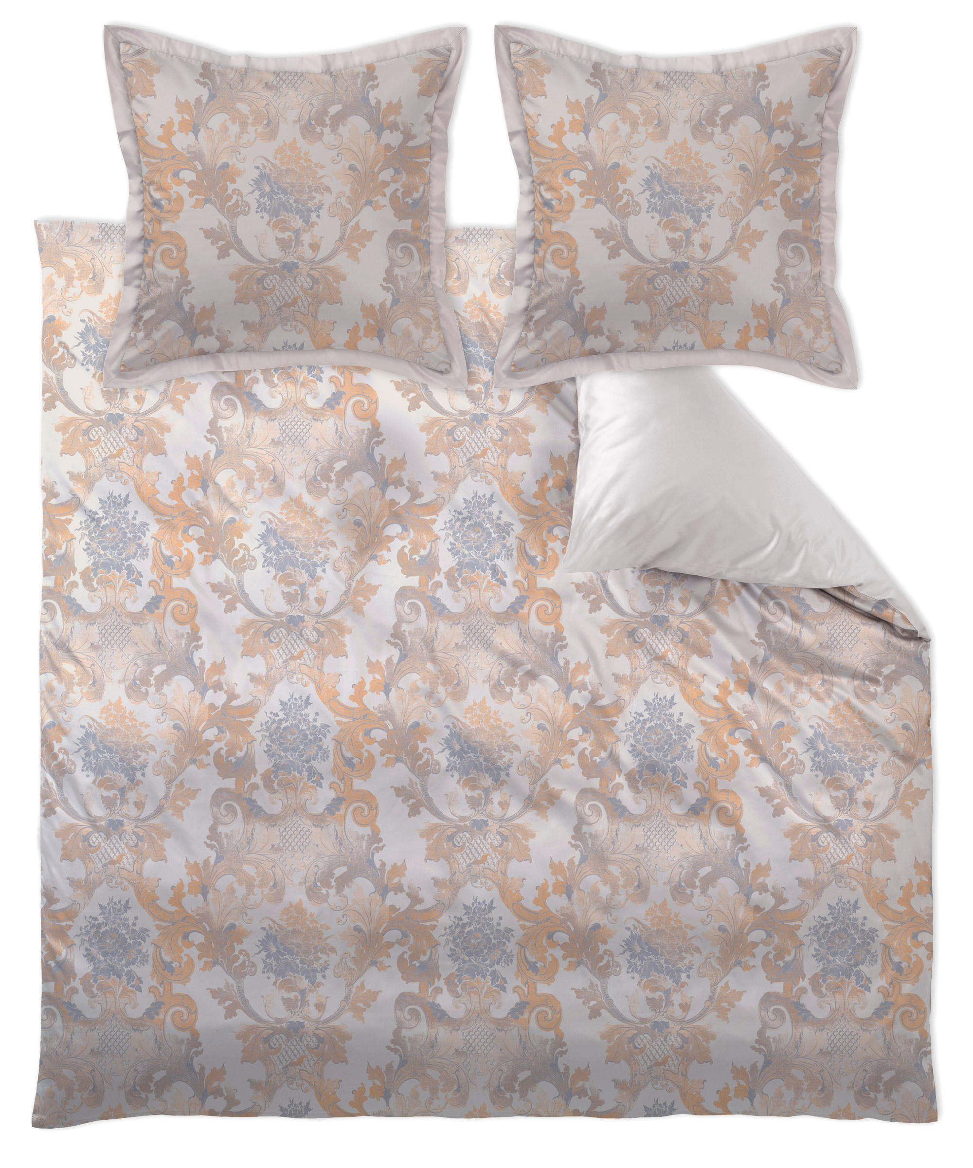 Curt Bauer POSTEĽNÁ BIELIZEŇ, damask, zlatá, 200/200 cm