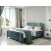BOXBETT 180/200 cm  in Naturfarben, Petrol  - Petrol/Schwarz, MODERN, Holz/Holzwerkstoff (180/200cm) - MID.YOU