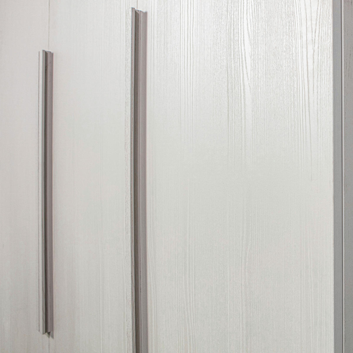 DREHTÜRENSCHRANK 165/210/58 cm 3-türig Grau  - Walnussfarben/Grau, Design, Holz (165/210/58cm) - Livetastic