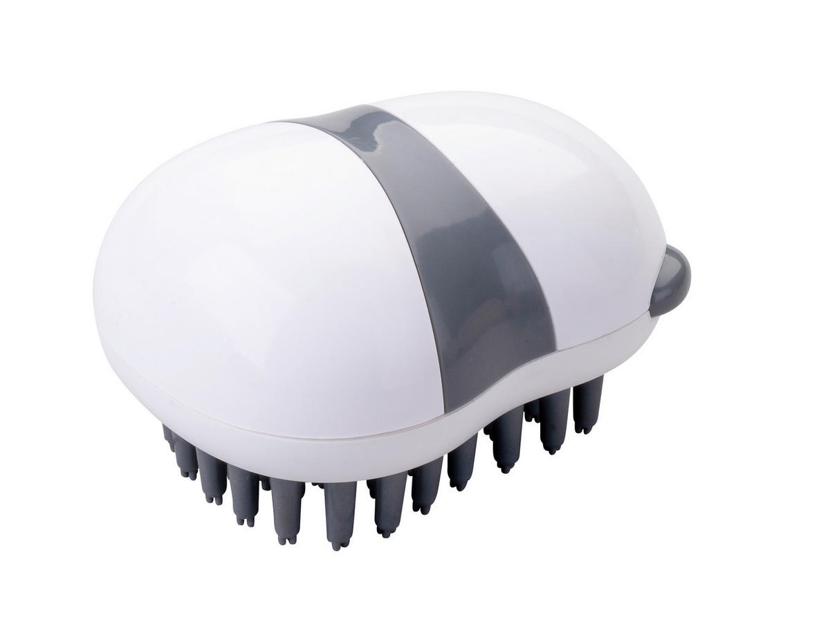 TIERHAARBÜRSTE - Dunkelgrau, KONVENTIONELL, Kunststoff (9/7/5,5cm) - Fackelmann