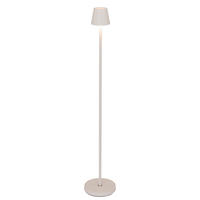 PORTABEL GOLVLAMPA Seattle 20/117 cm    - vit, Klassisk, metall (20/117cm) - Novel