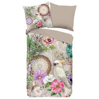 WENDEBETTWÄSCHE Indah Satin 155/220 cm  - Multicolor, Design, Textil (155/220cm)