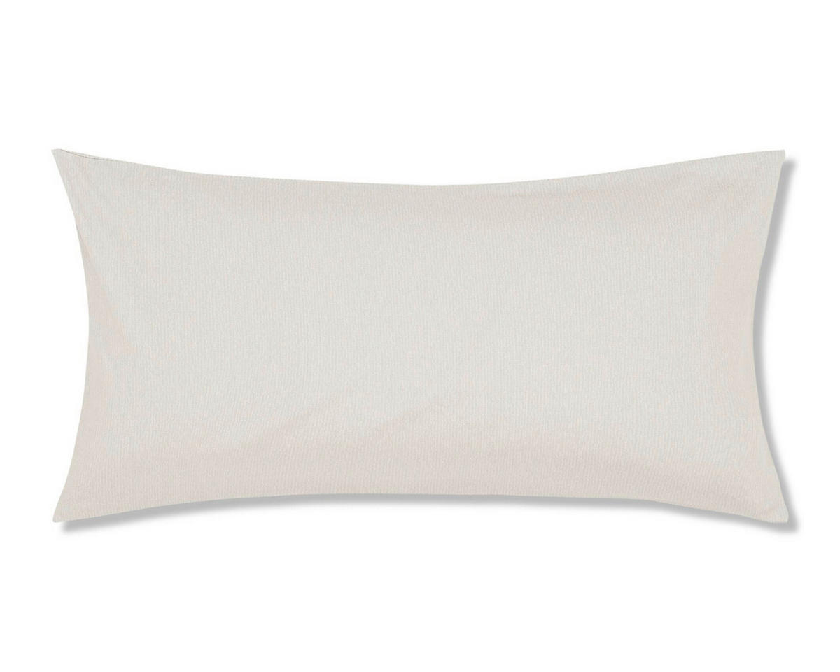 KOPFKISSENBEZUG HERRINGBONE 80/40 cm  - Creme, Basics, Textil (80/40cm) - Joop!