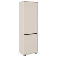 GARDEROBENSCHRANK  in 60/195/38 cm  - Kaschmir/Anthrazit, MODERN, Holzwerkstoff/Kunststoff (60/195/38cm) - Xora