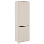 GARDEROBENSCHRANK  in 60/195/38 cm  - Kaschmir/Anthrazit, MODERN, Holzwerkstoff/Kunststoff (60/195/38cm) - Xora