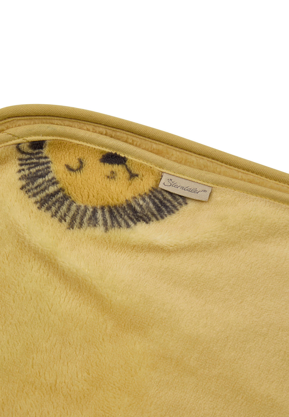 BABYDECKE 75/100 cm  - Dunkelgelb, Trend, Textil (75/100cm) - Sterntaler