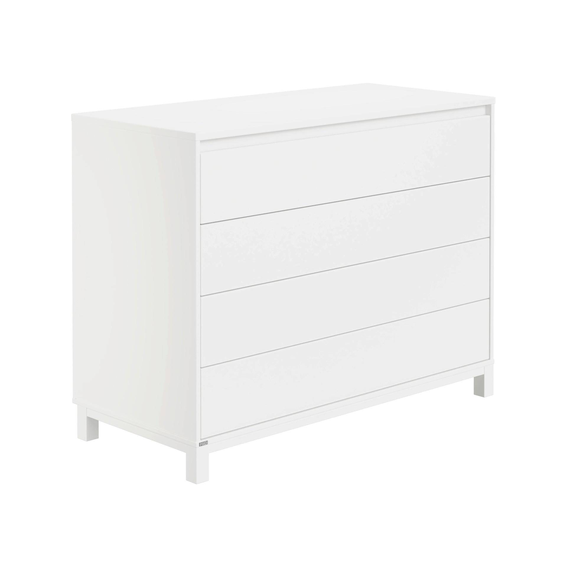 Paidi Wickelkommode Olli Kommode Weiß 123.5x94.9x56.1 cm