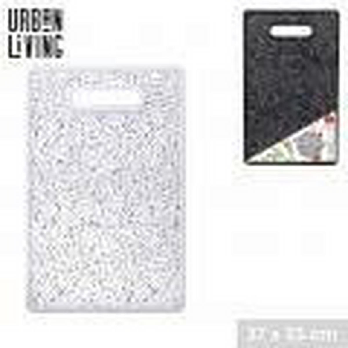 DASKA ZA SEČENJE  plastika  - bela/crna, Osnovno, plastika (37/23/1cm)