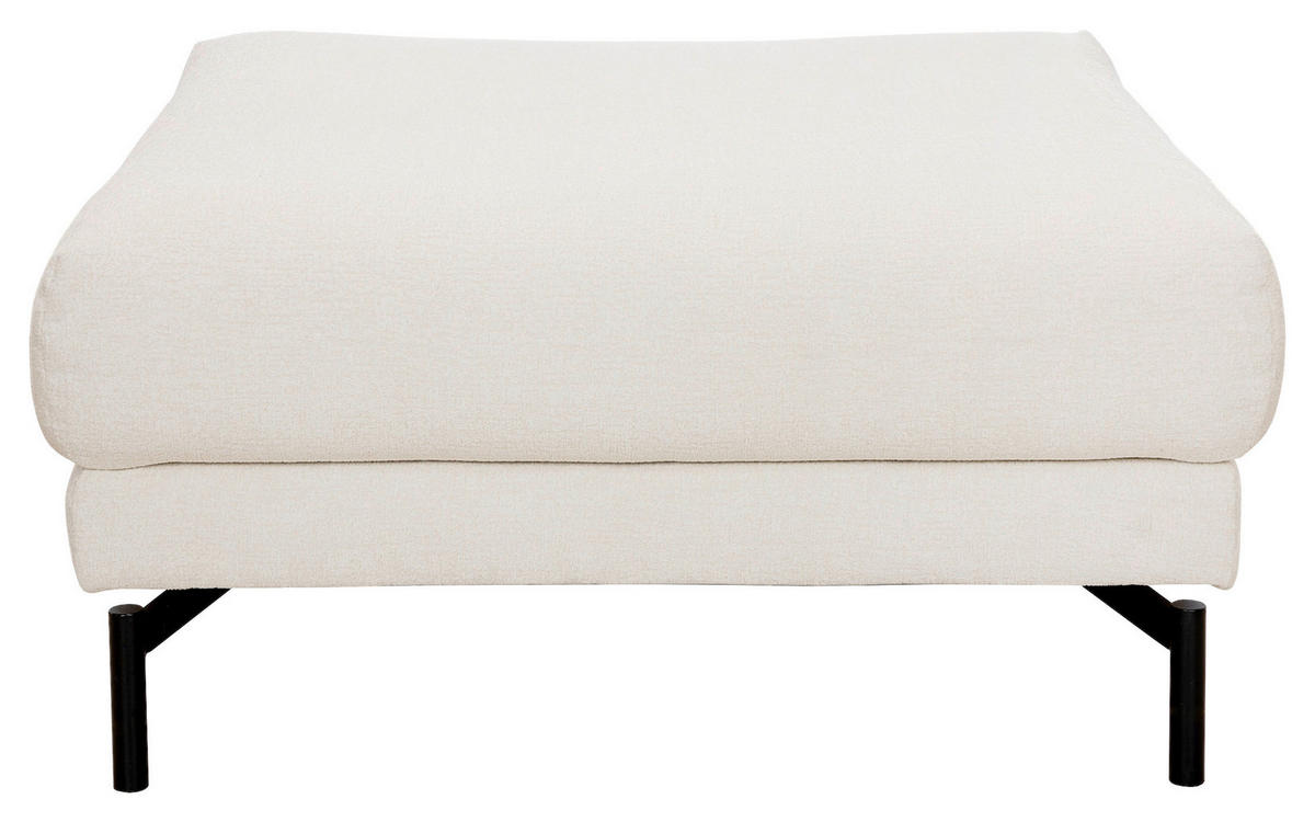 PALL i trä, plast, textil cremefärgad, svart  - svart/cremefärgad, Basics, trä/textil (86/86cm) - Johann Jakob