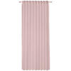 FERTIGVORHANG transparent  - Rosa, Basics, Textil (140/245cm) - Boxxx