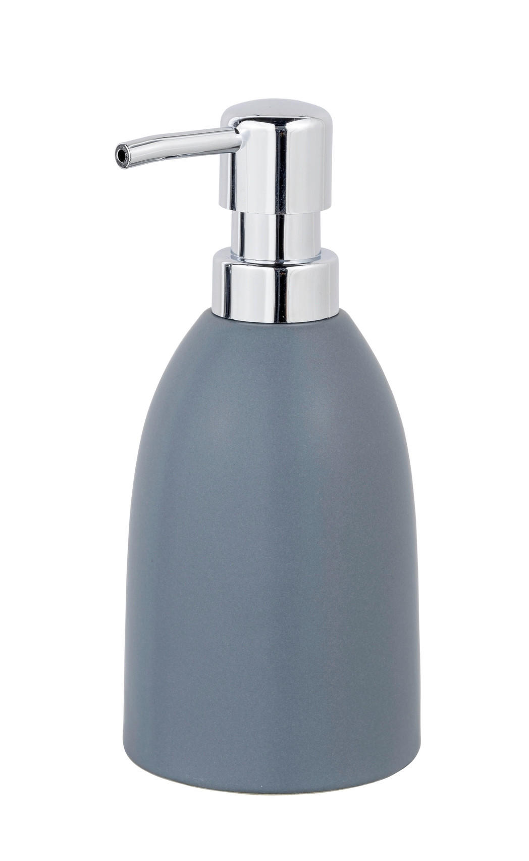 SEIFENSPENDER FUNO  - Blau/Chromfarben, KONVENTIONELL, Keramik/Kunststoff (9,5/18/9,5cm) - Schöner Wohnen