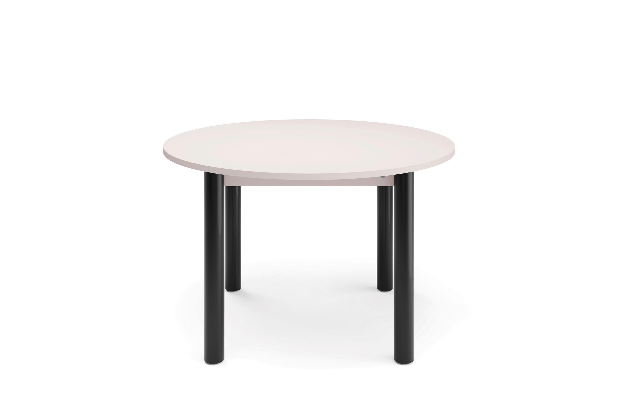 ESSTISCH in Metall, Holzwerkstoff 120/120/76 cm  - Greige/Schwarz, Natur, Holzwerkstoff/Metall (120/120/76cm) - Tom Tailor