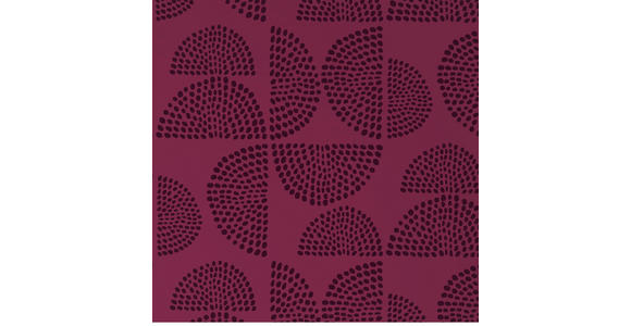 BETTWÄSCHE Satin 140/200 cm  - Bordeaux/Multicolor, KONVENTIONELL, Textil (140/200cm) - Novel