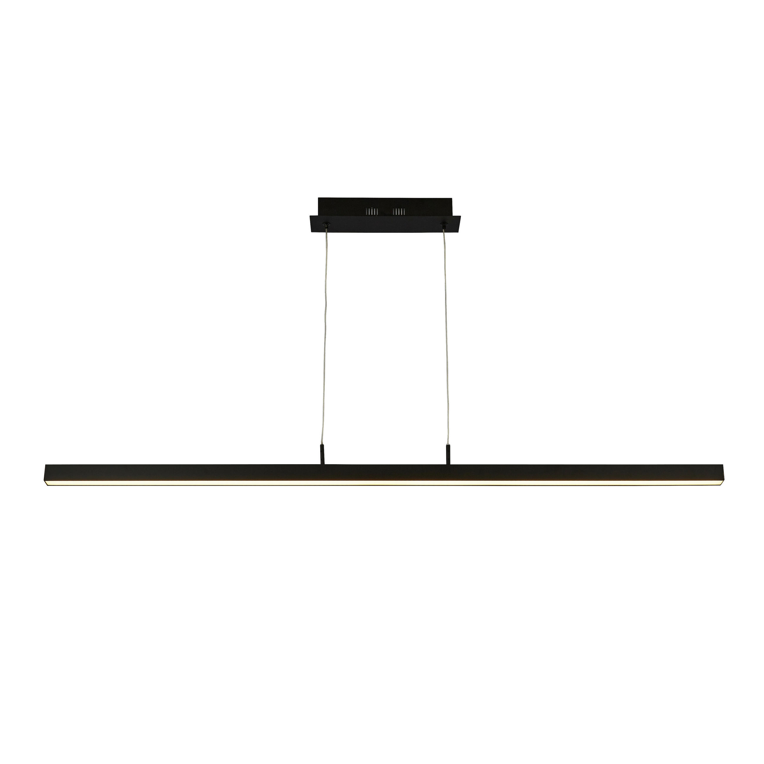 VISEČA LED-SVETILKA  Tribeca 17 W/700 lm/2700-4000 K/220-240 V/ - črna/bela, Basics, kovina/umetna masa (80/70/118.5cm)