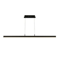 LED-HÄNGELEUCHTE Tribeca 80/70/118.5 cm   - Schwarz/Weiß, Basics, Kunststoff/Metall (80/70/118.5cm) - Searchlight