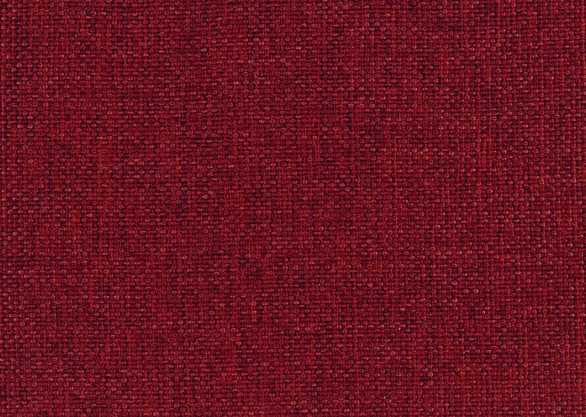ECKSOFA Rot Flachgewebe  - Chromfarben/Rot, Design, Textil/Metall (238/290cm) - Pure Home Lifestyle