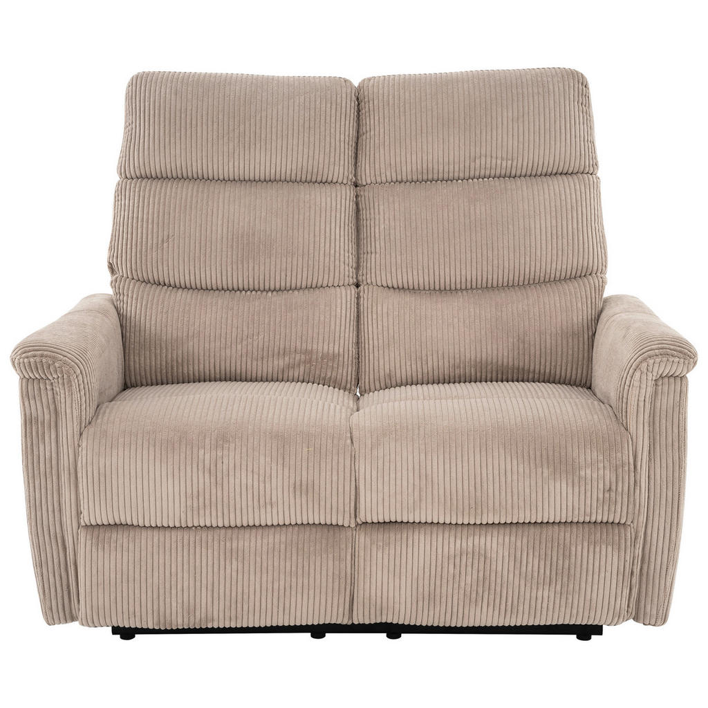2-Sitzer-Sofa Xeno Hellbraun B: 131 cm