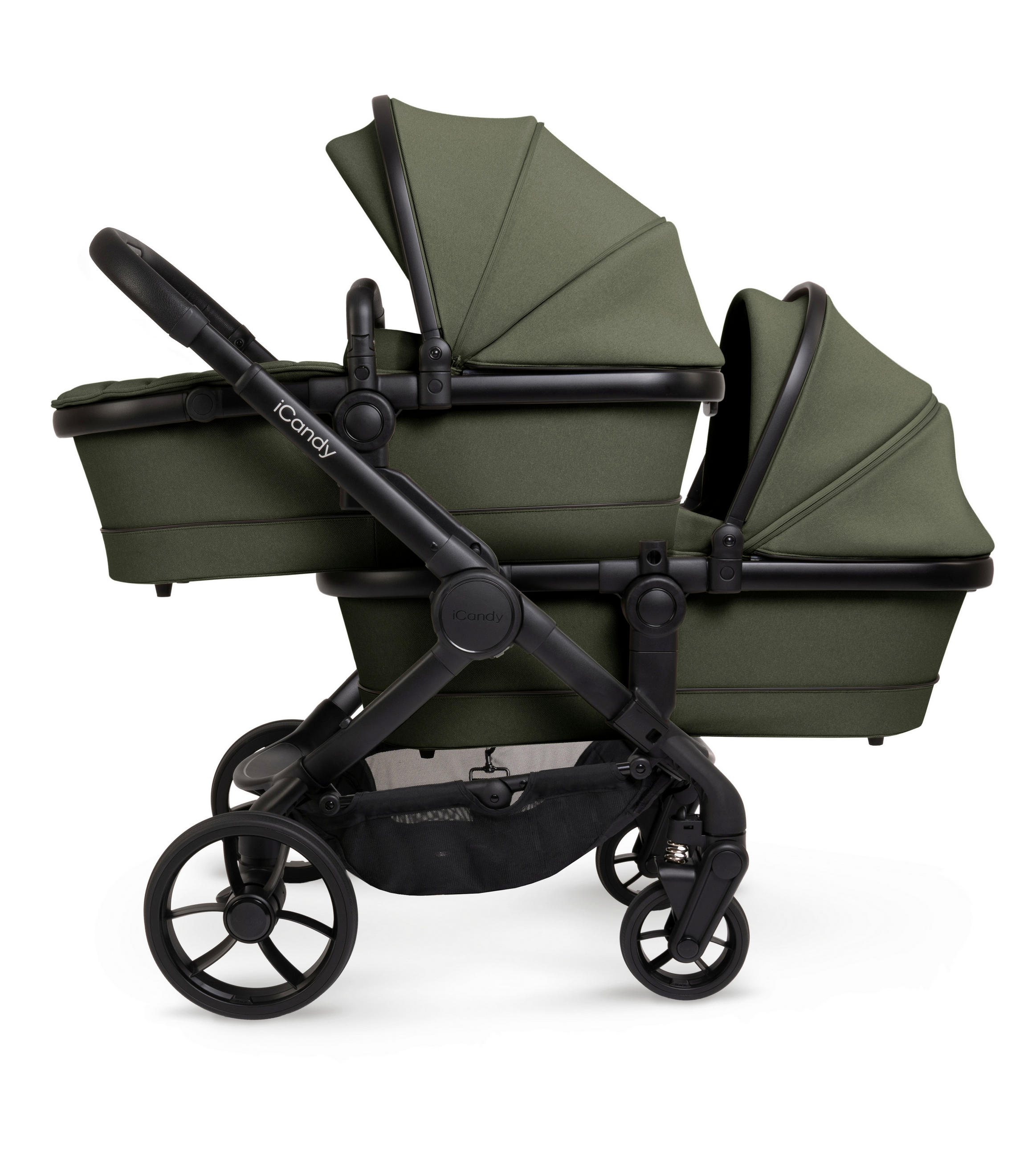 rok isporuke 60 dana  Peach 7  - zelena/tamno zelena, Basics, metal/tekstil (75/55/39cm) - ICANDY
