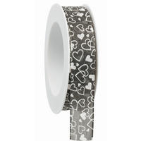 GESCHENKBAND  - Multicolor, Basics, Kunststoff/Textil (2,5cm)