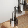 HÄNGELEUCHTE  33/150 cm    - Dunkelgrau, Design, Glas/Metall (33/150cm) - Dieter Knoll