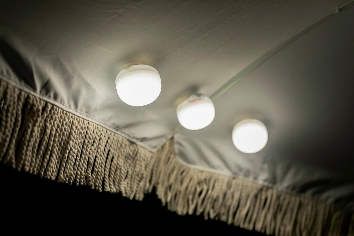 AUßENLEUCHTE Cherry 6.5/6 cm   - Weiß, MODERN, Kunststoff (6.5/6cm) - Newgarden