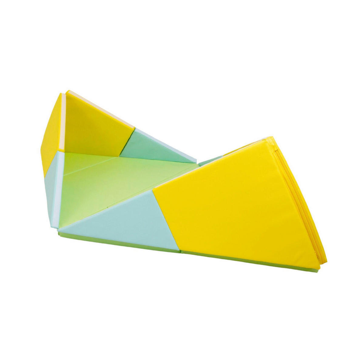 SPIELMATTE 3-in-1 faltbare Spielmatte  - Multicolor, Basics, Kunststoff/Textil (182 cmcm) - alldoro