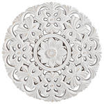 WANDDEKO Holz  - Weiß, Basics, Holz (29,5cm) - Ambia Home