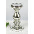KERZENHALTER - Silberfarben, Trend, Glas (11/21cm) KERZENHALTER - Silberfarben, Trend, Glas (11/21cm)