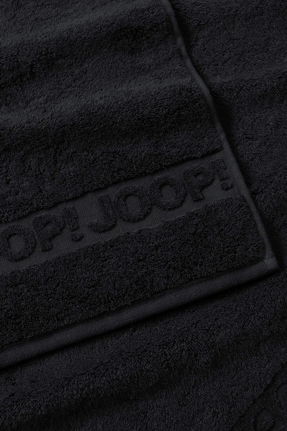 DUSCHTUCH Studio Colours 80/150 cm  - Schwarz, Basics, Textil (80/150cm) - Joop!