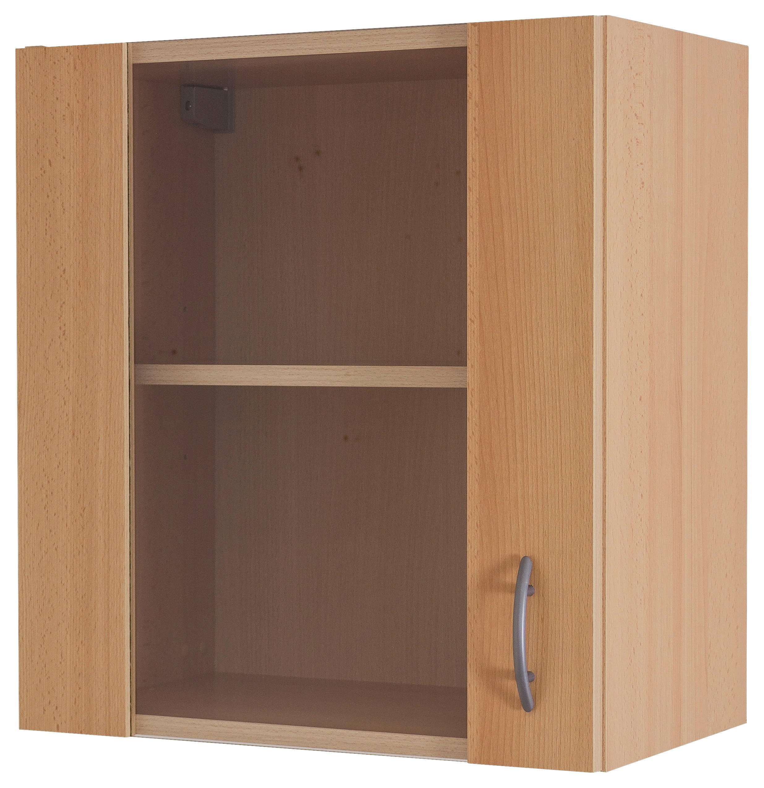 KÜCHENOBERSCHRANK 50/54,8/32 cm  in Buchefarben  - Edelstahlfarben/Buchefarben, MODERN, Holzwerkstoff/Kunststoff (50/54,8/32cm) - FlexWell