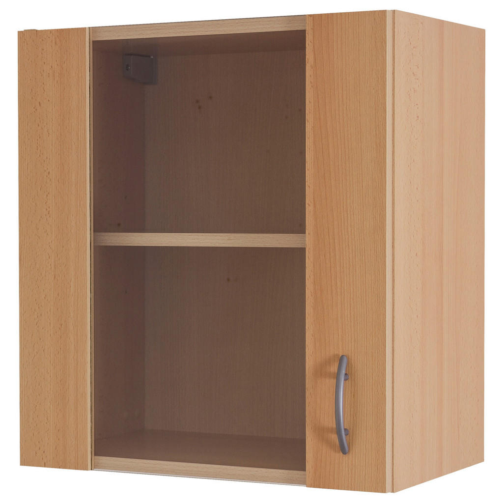 Küchenoberschrank Nano 50 cm Buche Dekor 1 Drehtür