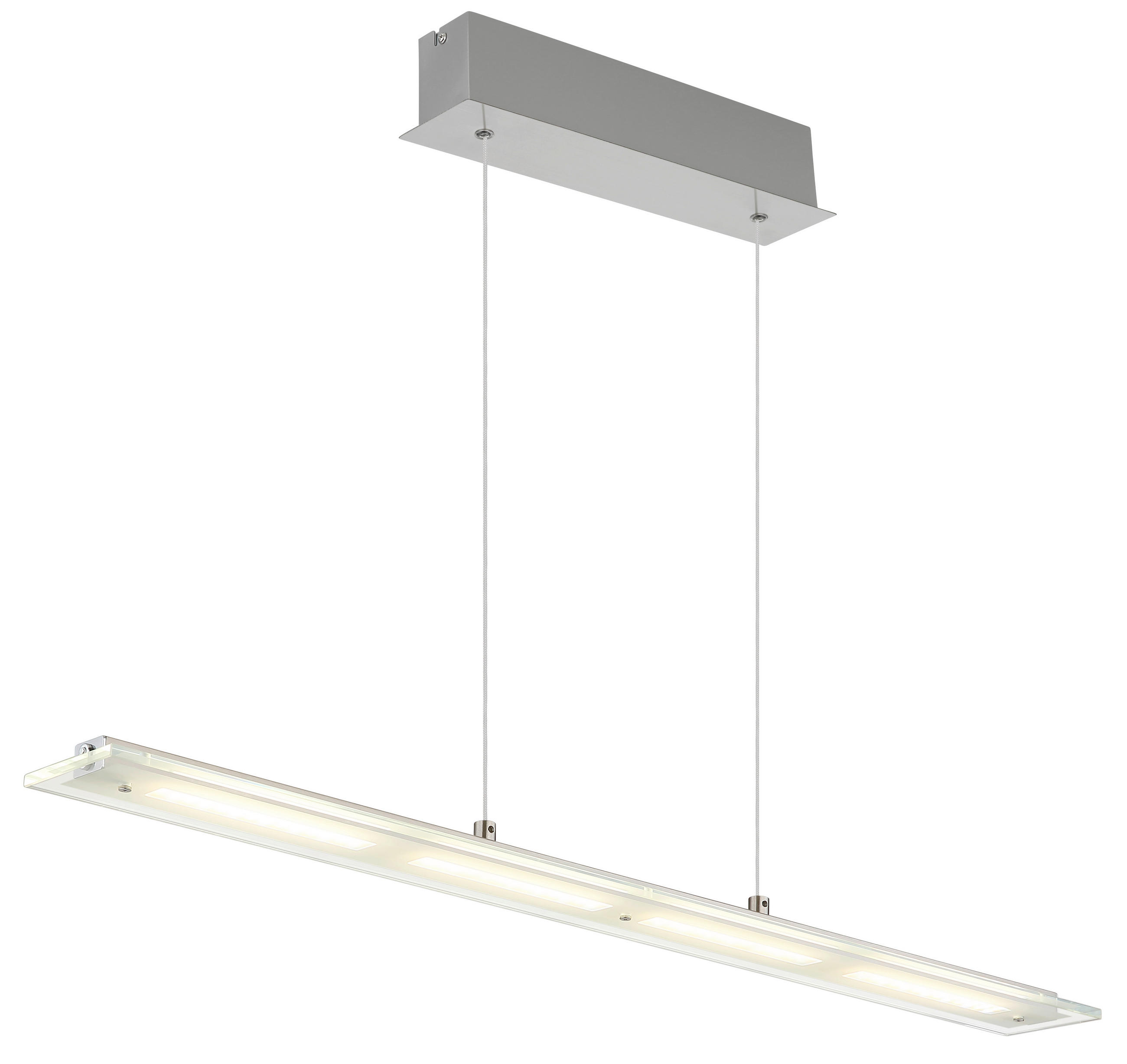 LED-HÄNGELEUCHTE 88/9/150 cm  - Klar/Transparent, Design, Glas/Kunststoff (88/9/150cm) - Globo