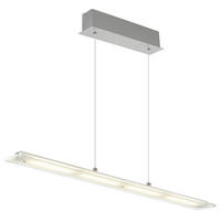 LED-HÄNGELEUCHTE 88/9/150 cm  - Klar/Transparent, Design, Glas/Kunststoff (88/9/150cm) - Globo