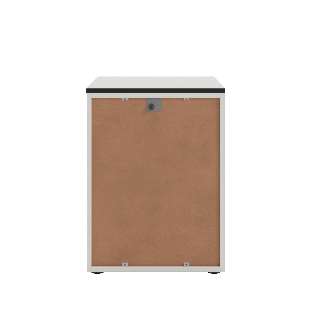 NACHTSCHRANK 45/61,4/40 cm  - Dunkelgrau/Schwarz, MODERN, Holzwerkstoff/Kunststoff (45/61,4/40cm)