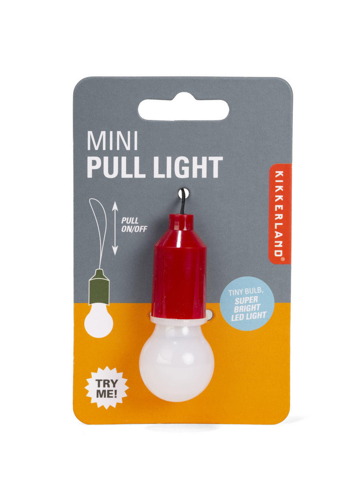 DEKORAČNÉ LED SVIETIDLO - viacfarebná, Basics, plast (2,2/10,4/6,5cm) - Kikkerland