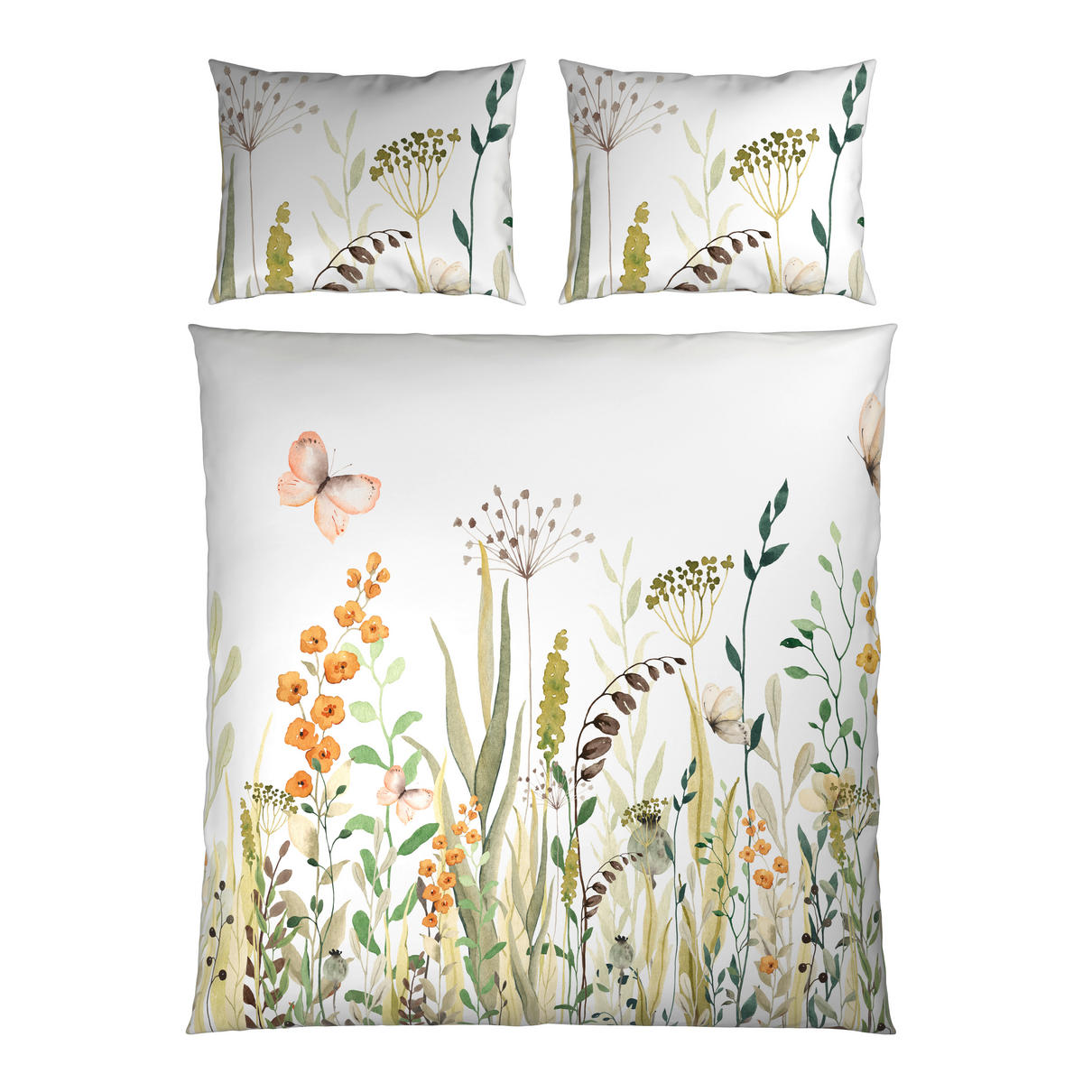 OBOUSTRANNÉ POVLEČENÍ, satén, zelená, 200/200 cm - zelená, textil (200/200cm) - Esposa