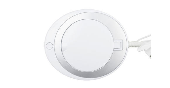 SCHREIBTISCHLEUCHTE Zaniah 60/15,8/33 cm  - Weiß, Basics, Kunststoff/Metall (60/15,8/33cm) - Novel