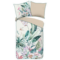 WENDEBETTWÄSCHE Verdi Satin 135/200 cm  - Multicolor, Natur, Textil (135/200cm)