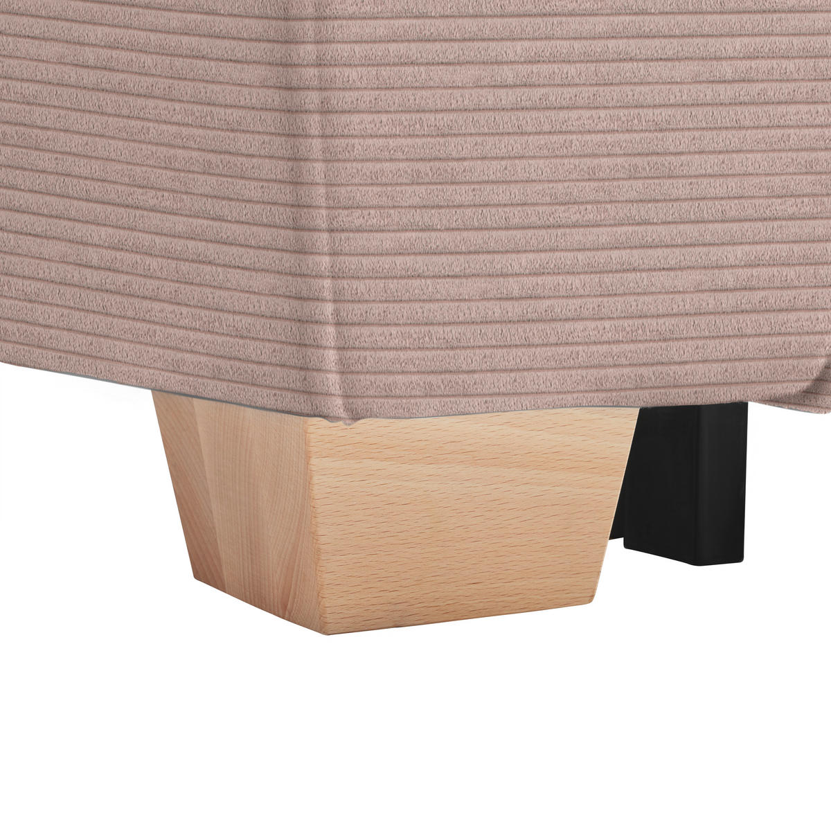 HÖRNSOFFA i rosa  - rosa, Modern, trämaterial/trä (255/185cm) - MID.YOU